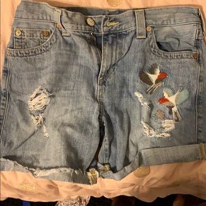 jean shorts